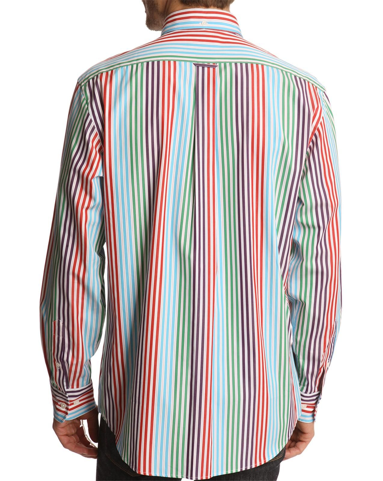 multicolor shirt men's