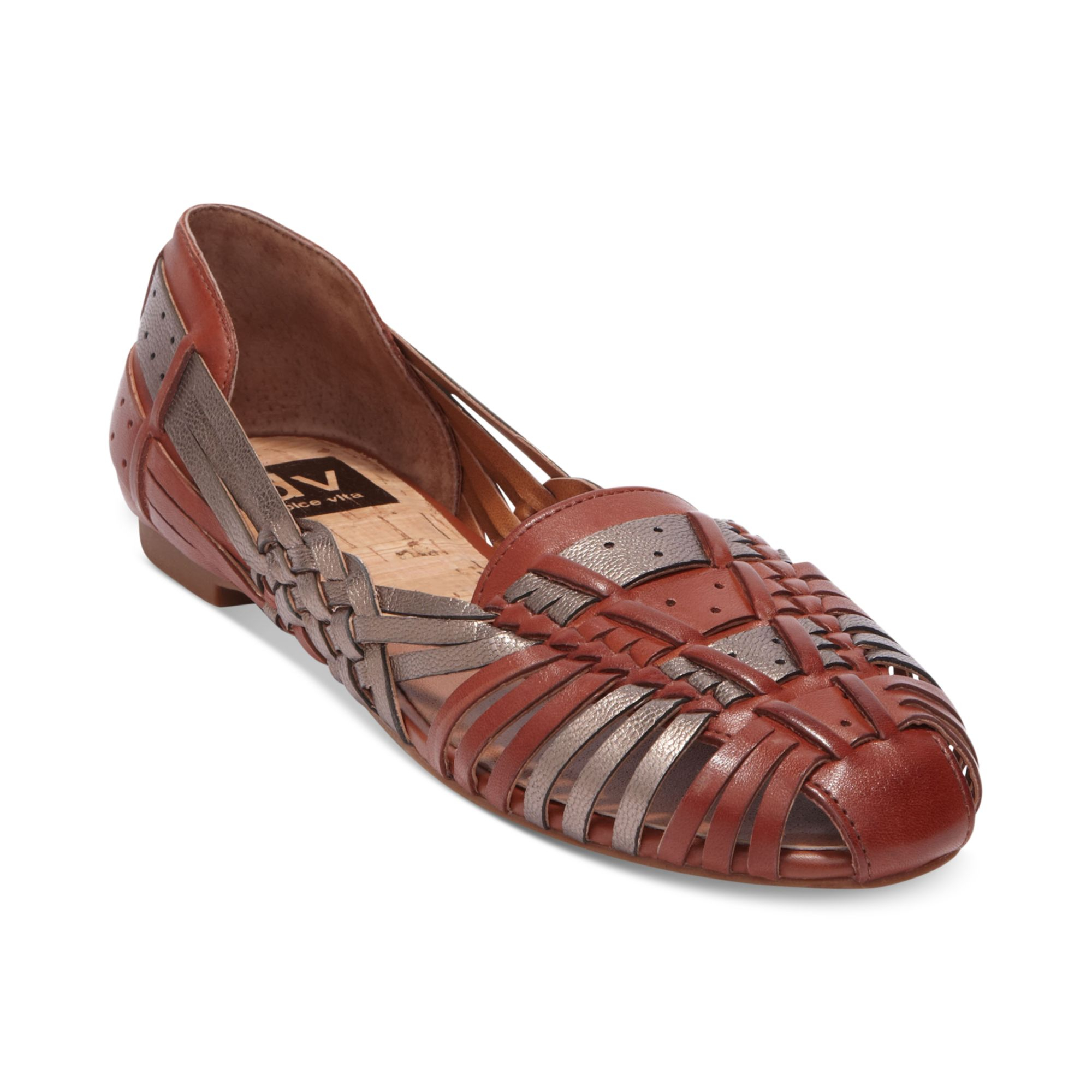 dolce vita studded flats