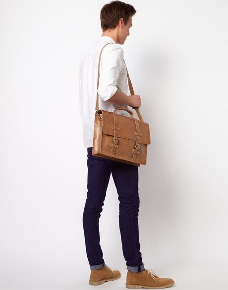 asos mens satchel