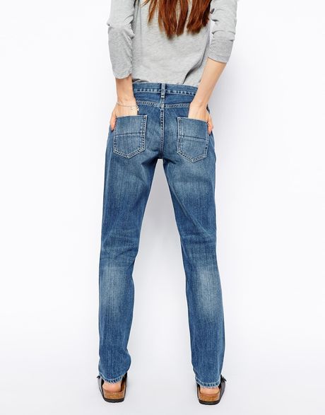 asos low rise baggy jeans