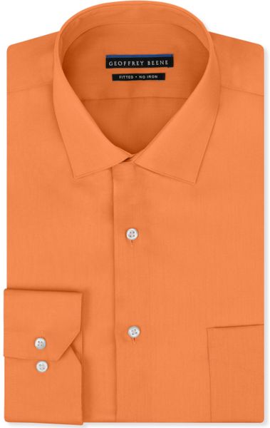 geoffrey beene fitted dress shirts