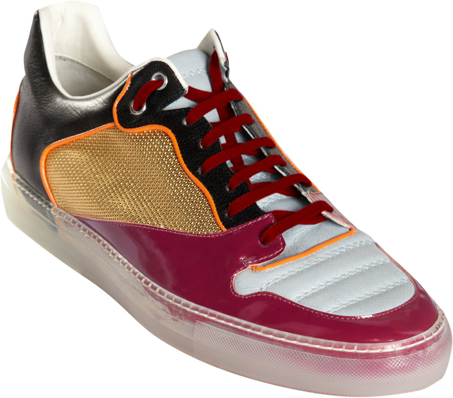 Balenciaga Low Top Sneaker in Red for Men (Red Multi) Lyst