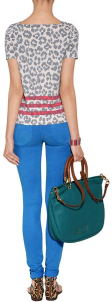 marc jacobs tote bag teal