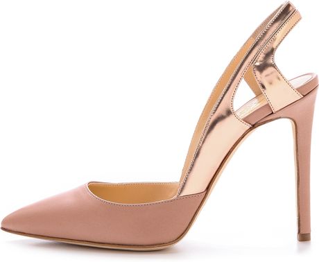 pointed toe gold frederica ingelmo alejandro pumps
