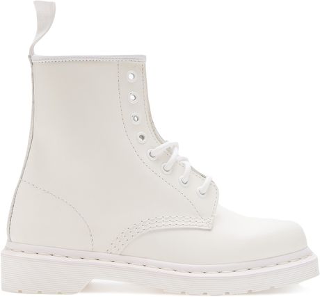 dr martens mono white