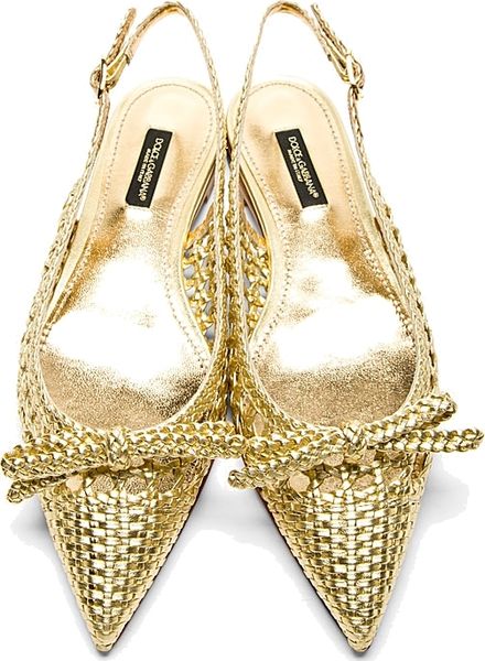 dolce and gabbana flat shoes