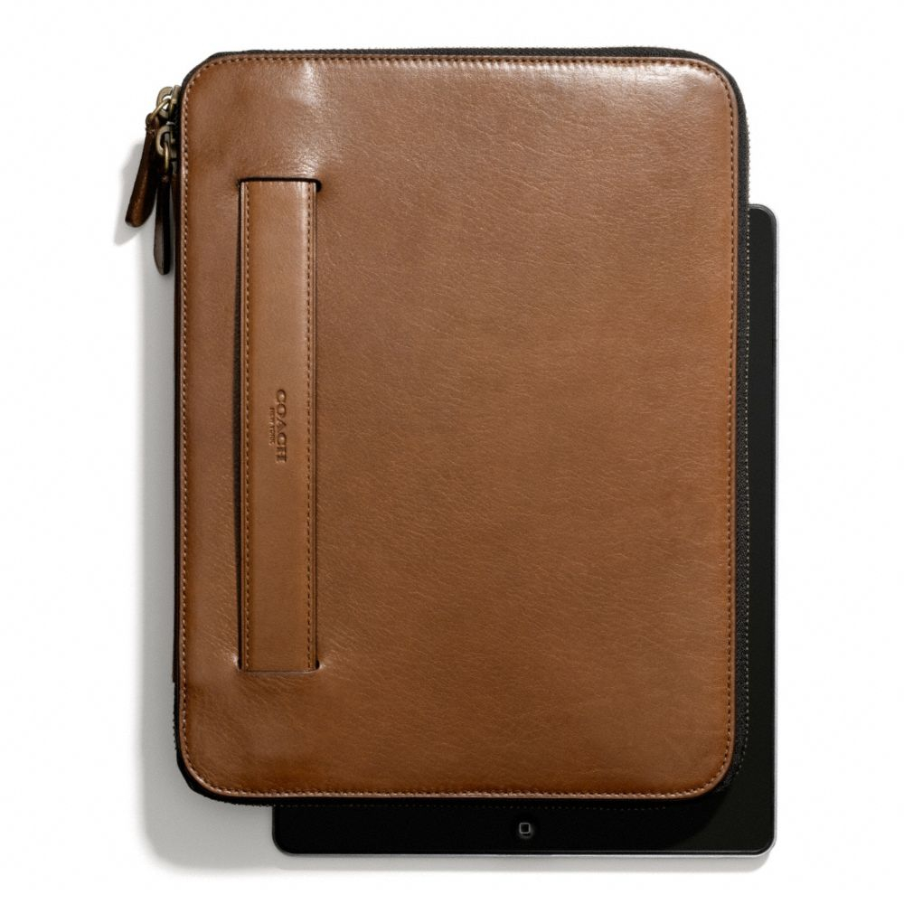 Coach Bleecker Zip Ipad Case With Stand in Brown for Men (FAWN) Lyst