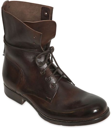 mens brown vintage boots