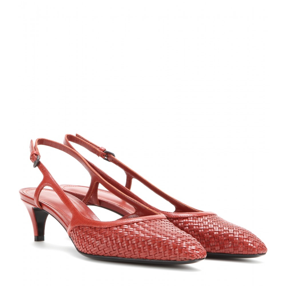 bottega veneta red heels