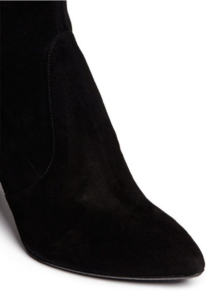 stuart weitzman highstreet suede boot
