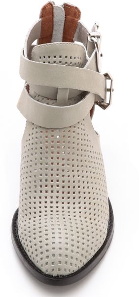 buckled booties
