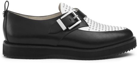 michael michael kors finley perforated casual loafers