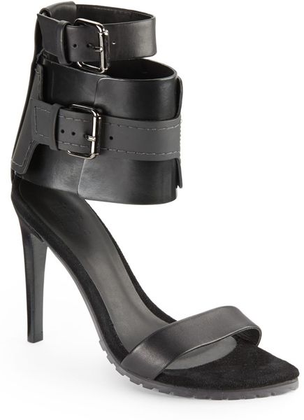 sandals with wide ankle strap