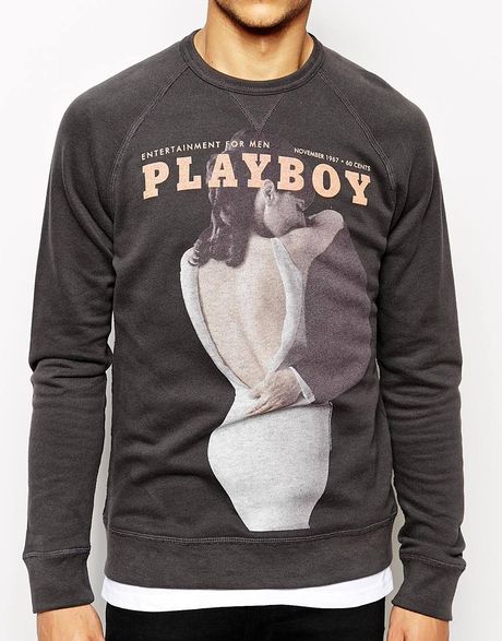 mens playboy sweatshirt