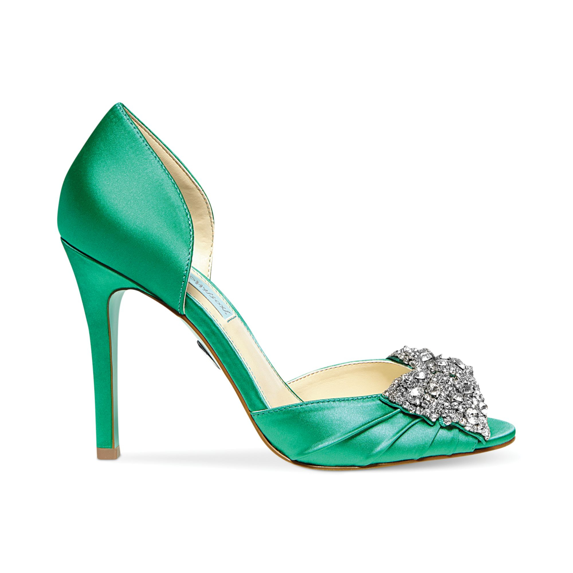pumps with evening gown