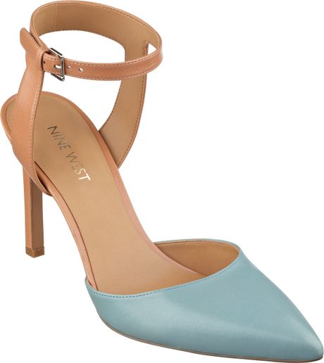 nine-west-blue-capricious-ankle-strap-high-heels-high-heels-product-1 ...