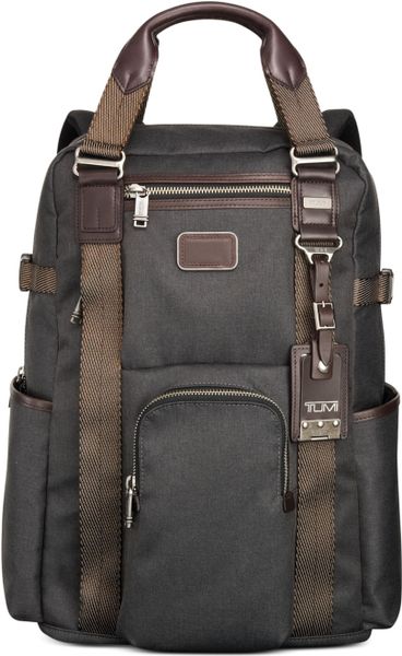 tumi earl grey backpack