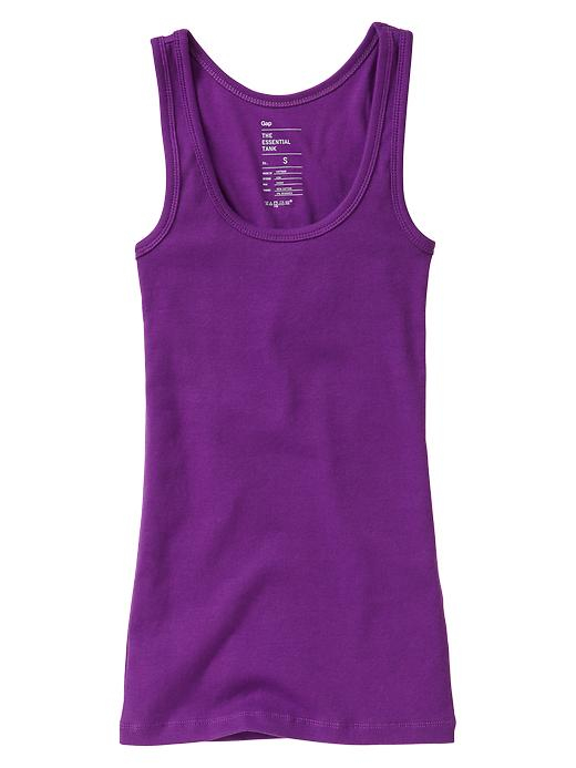 Gap Ribbed Tank in Purple (concord purple) Lyst
