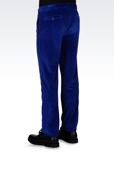 blue corduroy pants mens