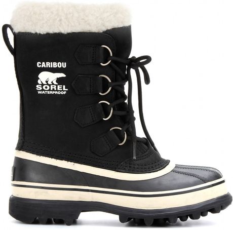 sorel caribou boots women's black