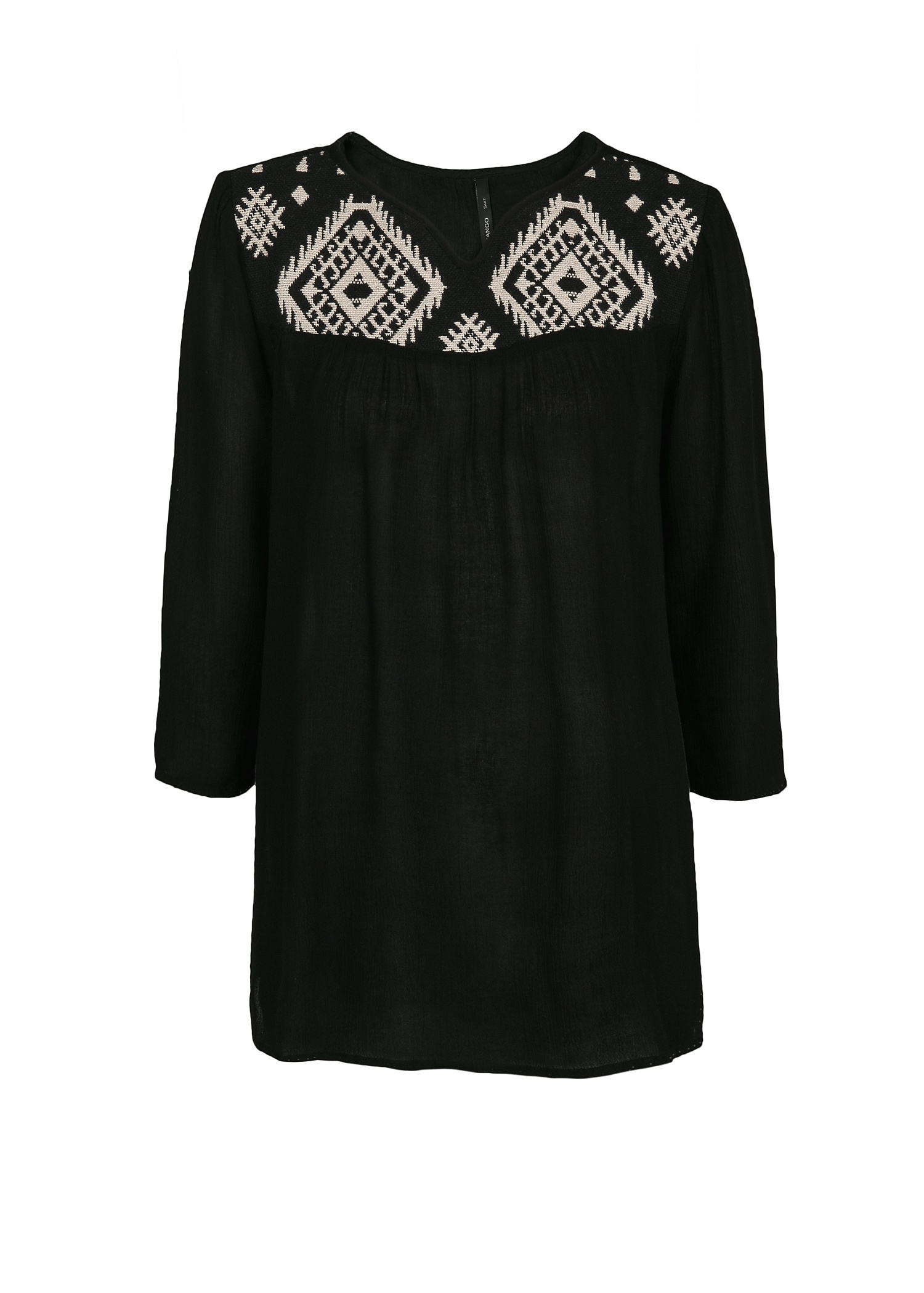 mango design embroidery blouse