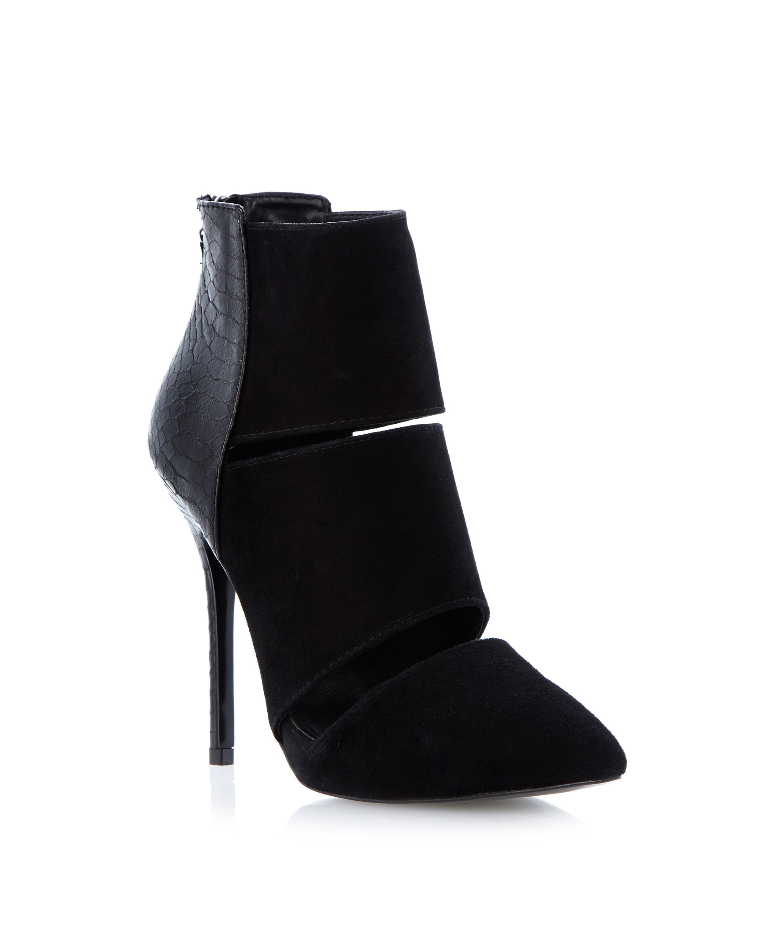 steve madden winn check stiletto boot