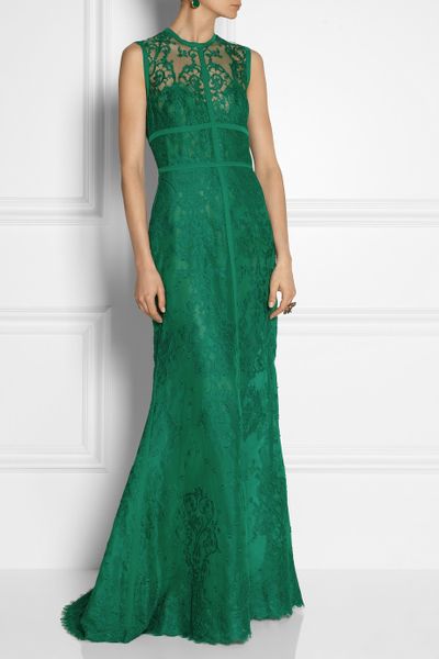 elie saab lace gown