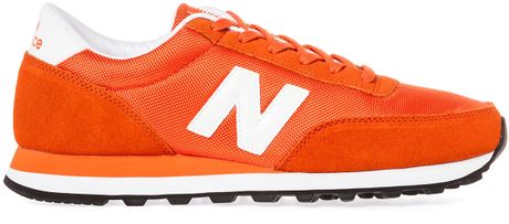 new balance 501 orange