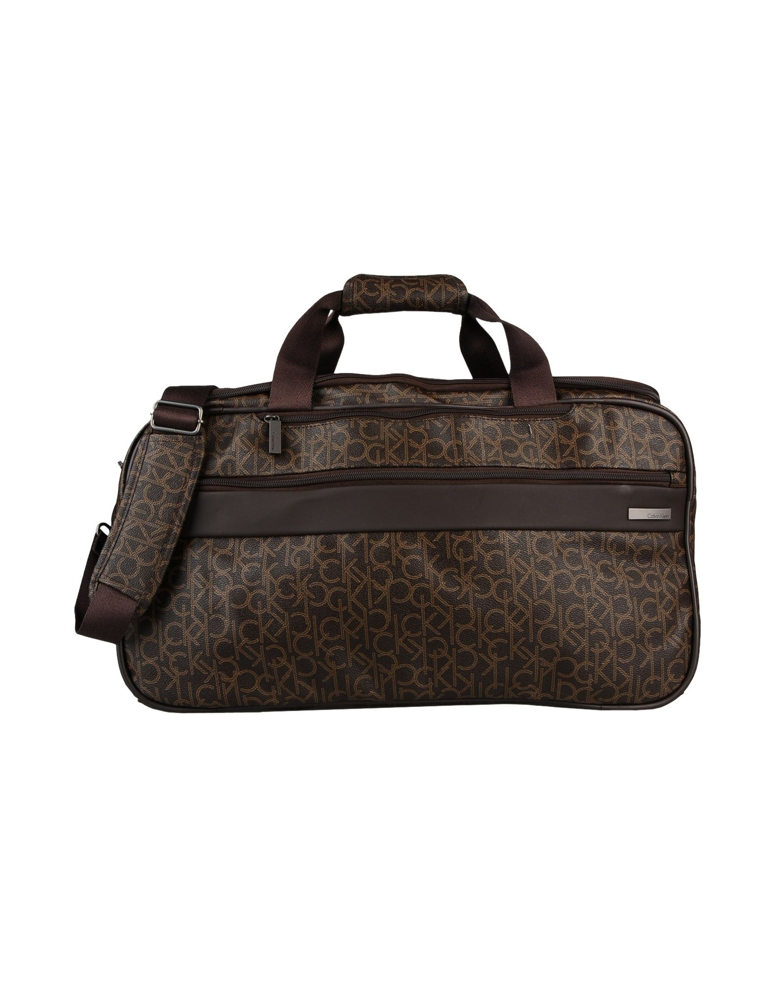 calvin klein brown luggage