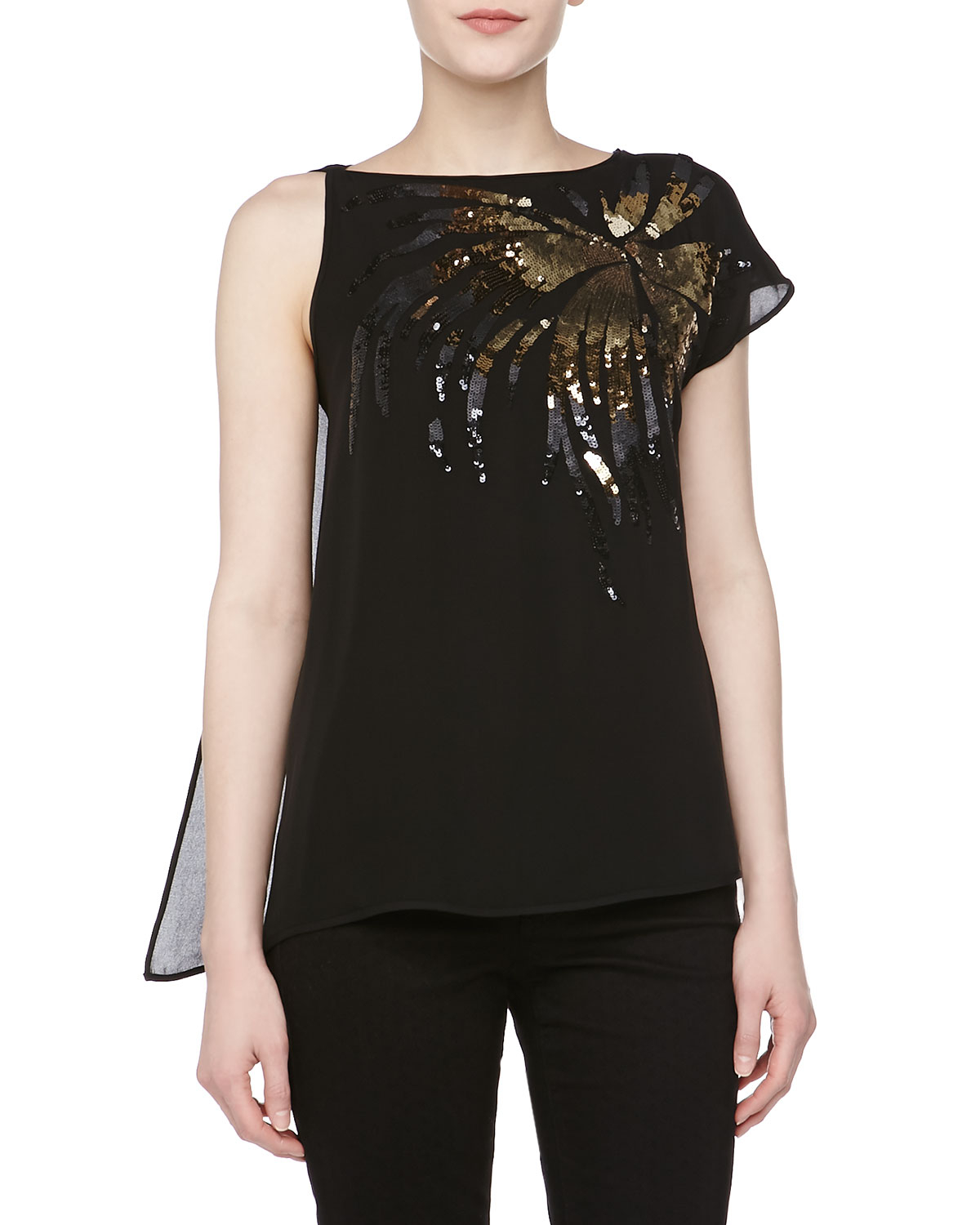 halston sequin