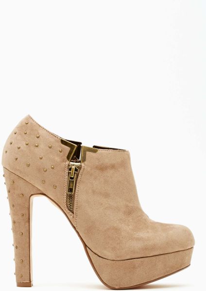 platform womens booties