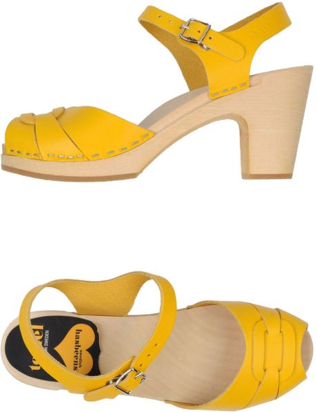 swedish hasbeens jess platform sandals