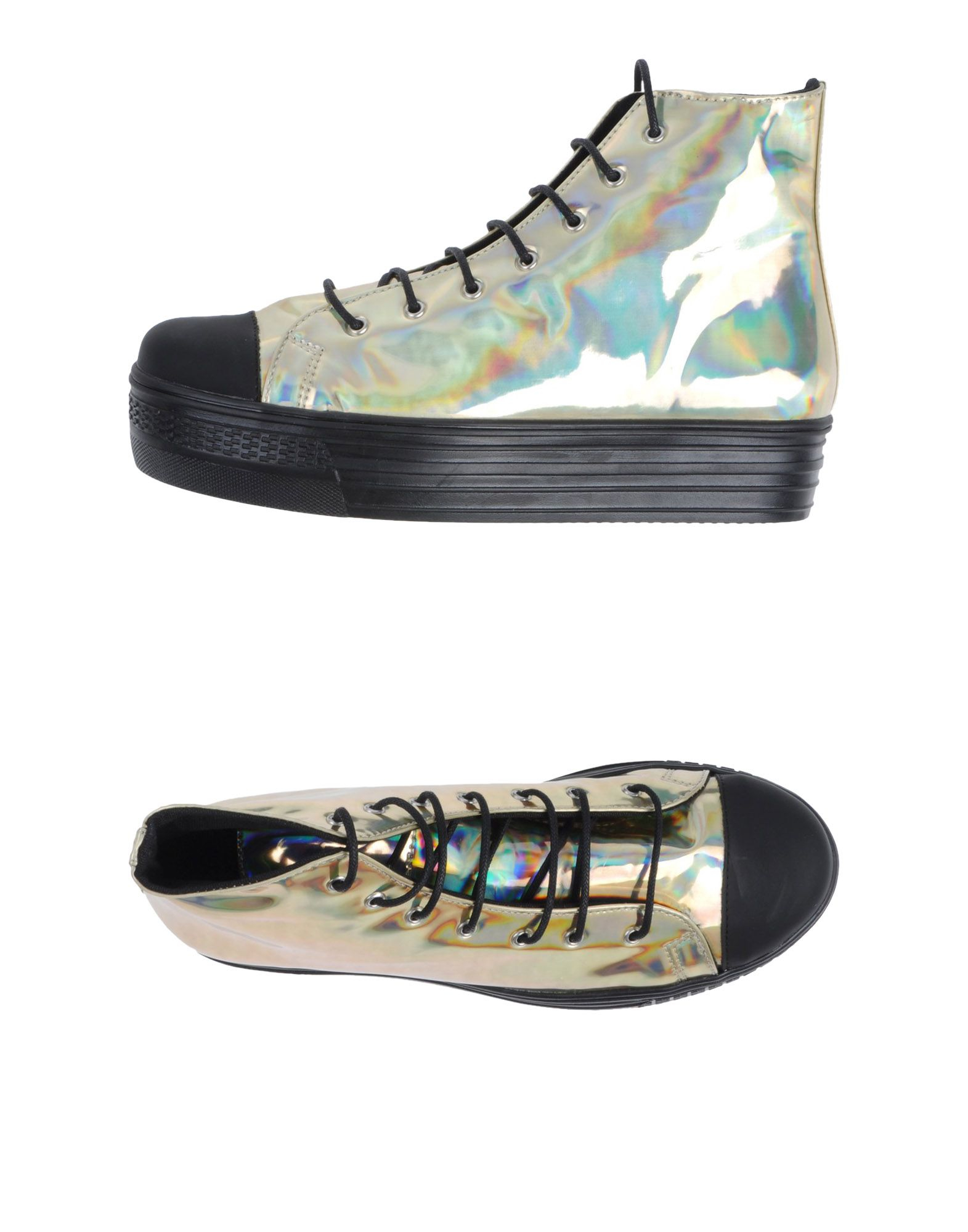 funky high top trainers