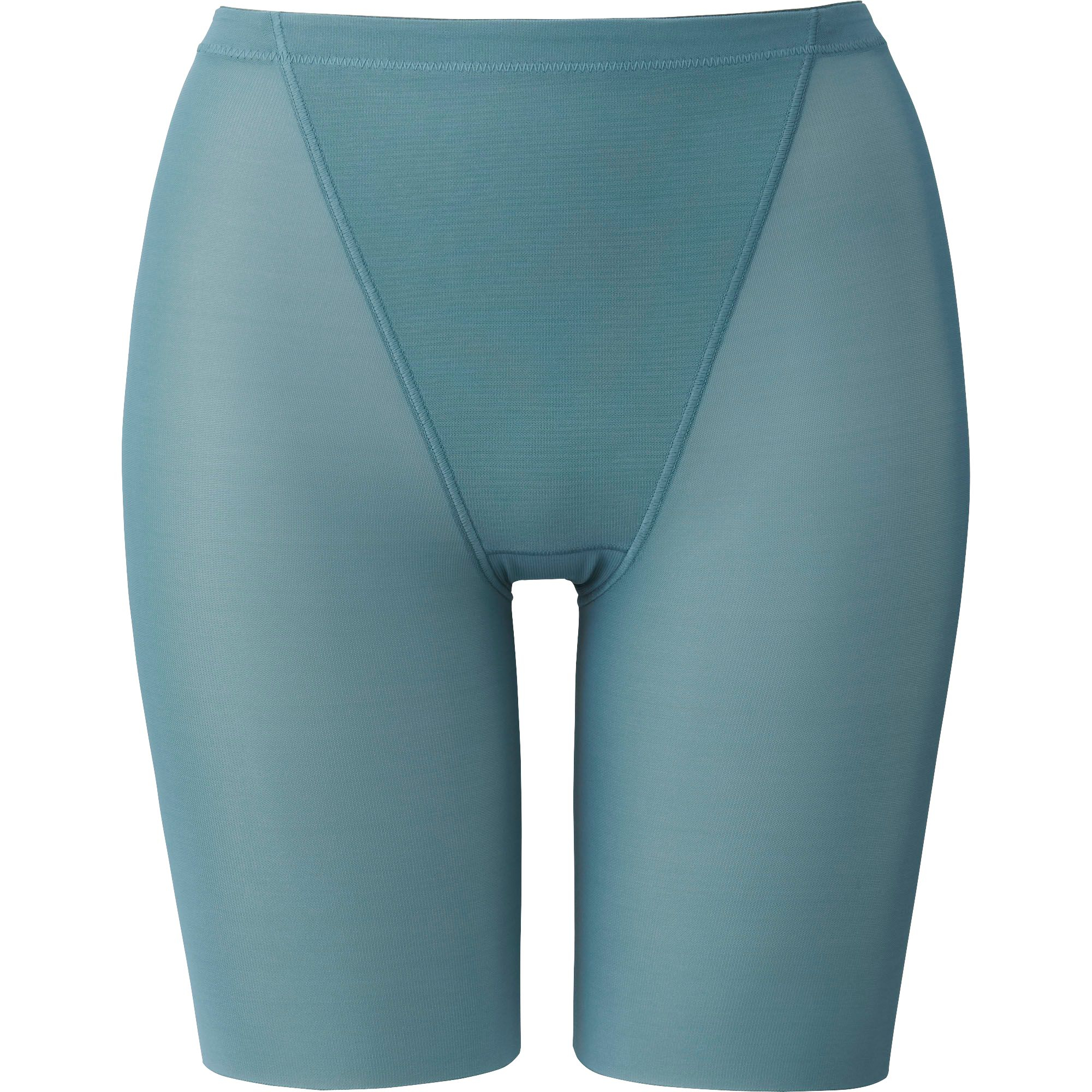 Uniqlo Women Body Shaper Half Shorts in Green Lyst