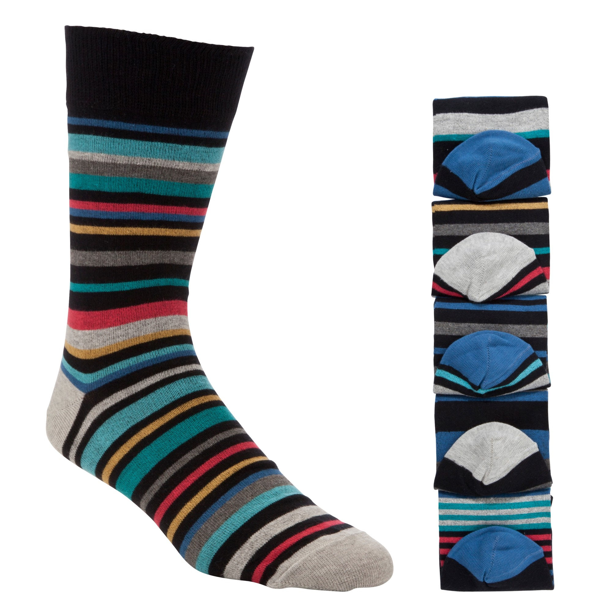 John Lewis Multi Stripe Socks in Multicolor for Men Lyst