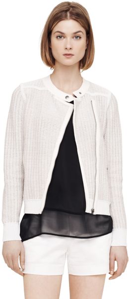 club monaco white sweater
