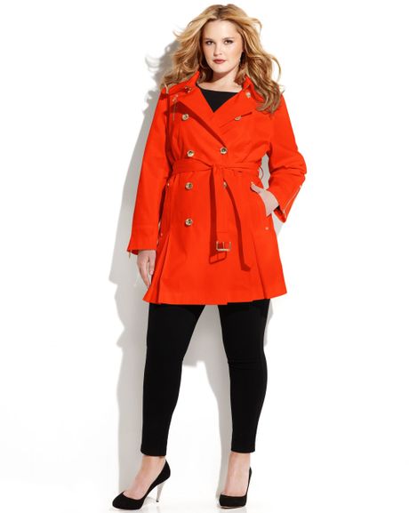 michael kors womens coats plus size