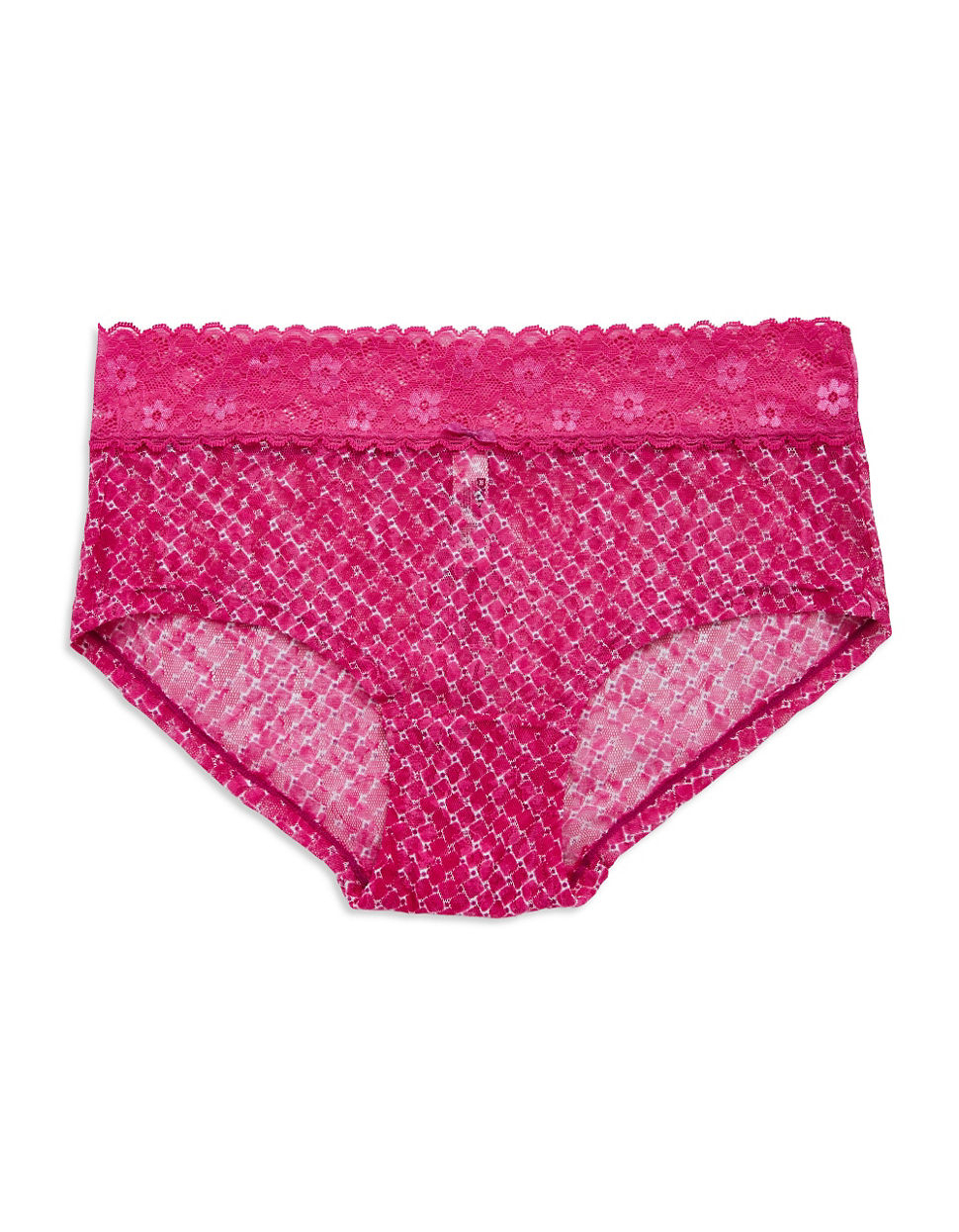 Dkny Lace Brief Panties in Pink (Dark Pink) Lyst