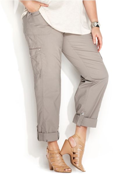 cargo pants plus size women's