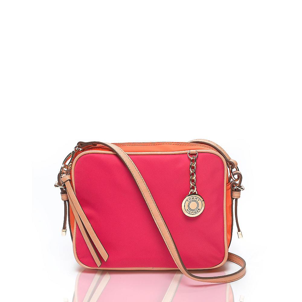 tommy hilfiger pink crossbody bag