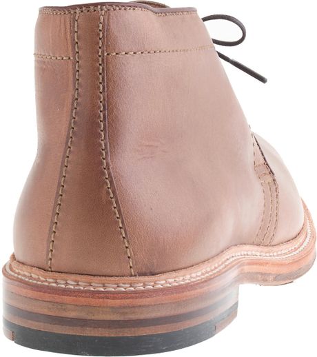 alden natural chromexcel boot