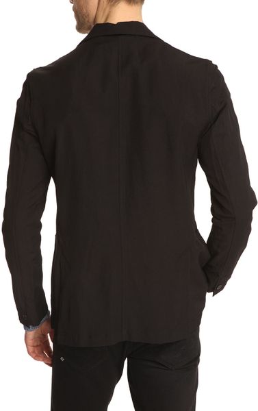 Our Legacy 2 Buttons Black Nylon Jacket in Black for Men | Lyst