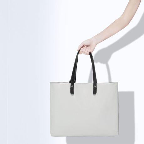 Zara Reversible Shopper in White