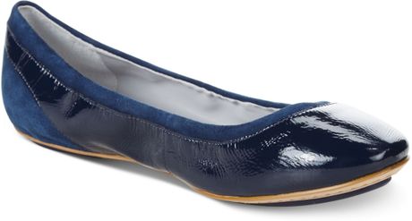 womens flats with blue soles