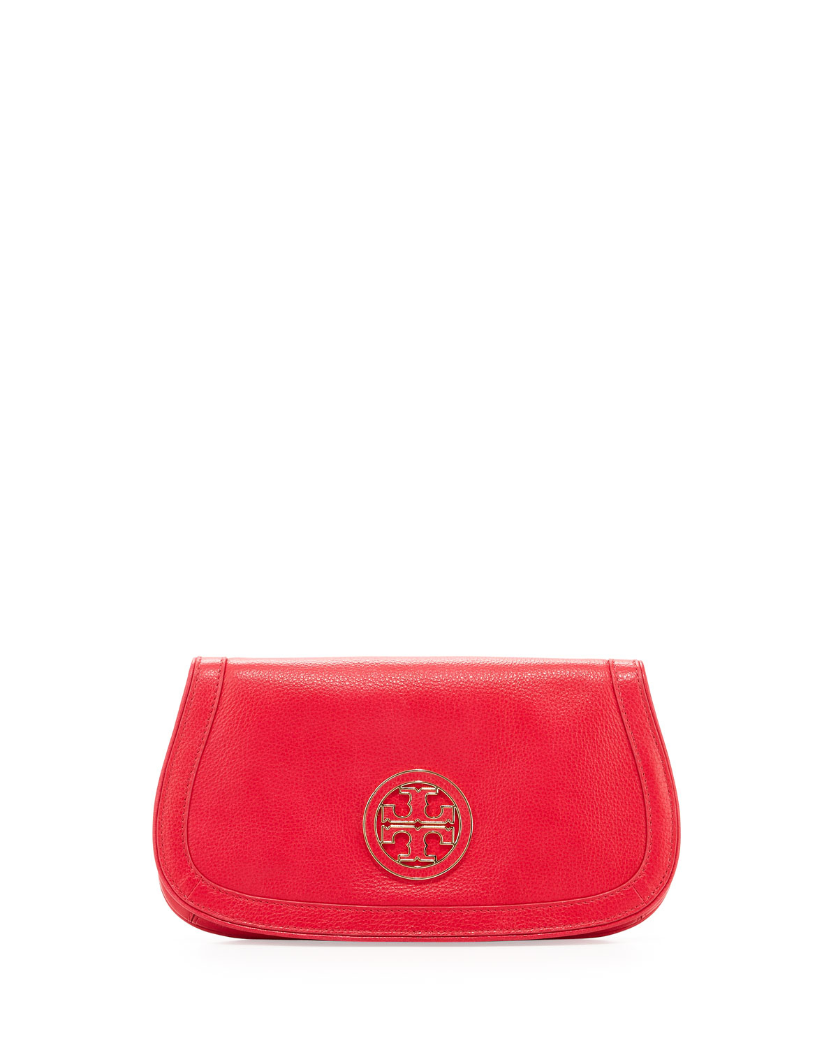 tory burch amanda logo clutch