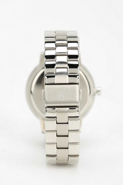 Urban Outfitters Nixon The Kensington Crystal Watch in Silver for Men