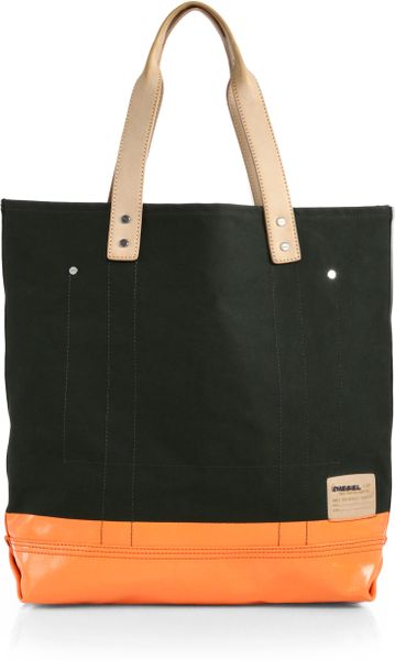 diesel orange bag