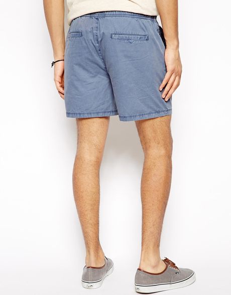 mens chino shorts elasticated waist