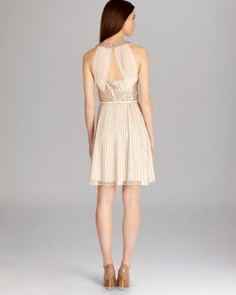 Coast Dress Amorette in Beige (Neutral) | Lyst