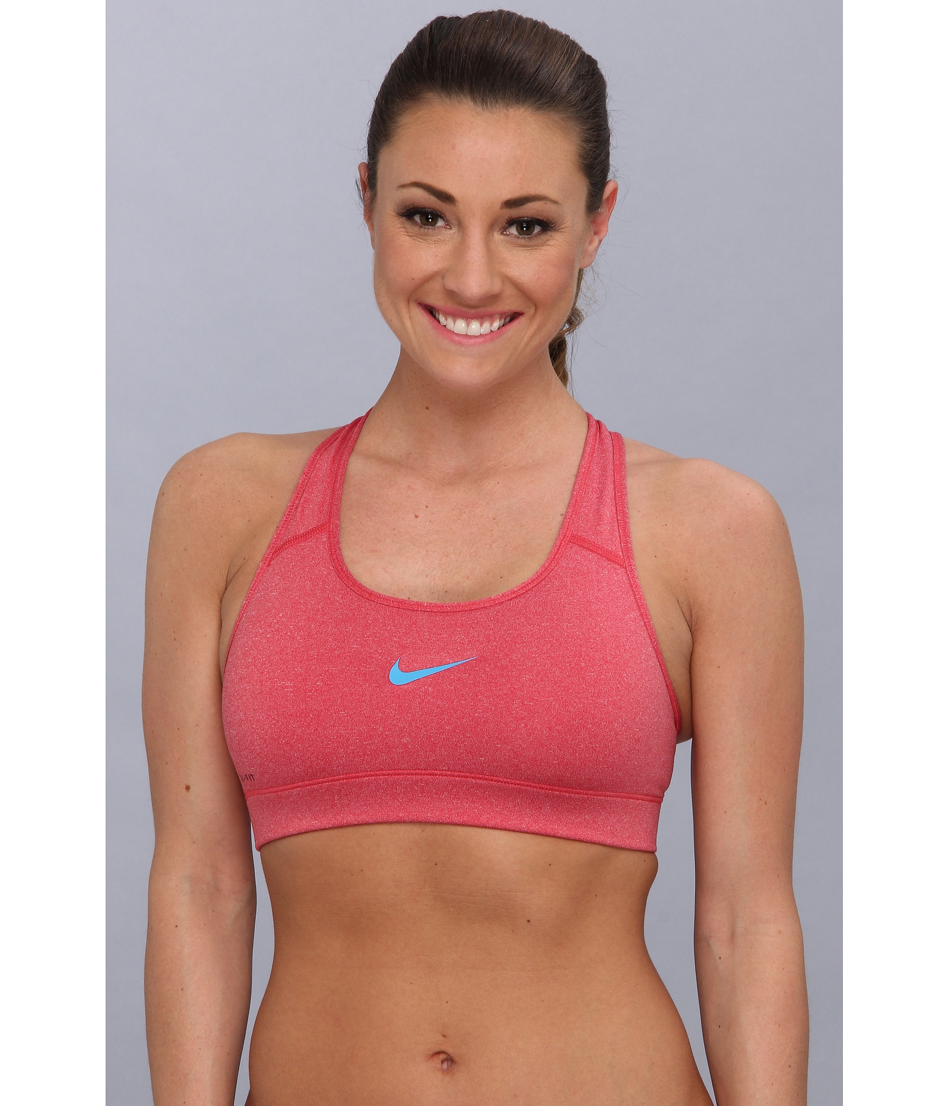 Nike Pro Victory Compression Sports Bra in Pink (Legion ...